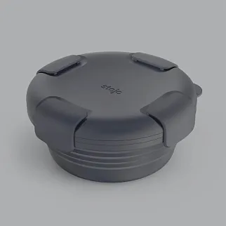 Складной ланч-бокс Stojo Bowl Carbon 1065 мл