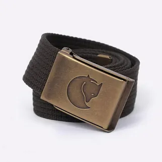 Ремень Fjallraven Canvas Brass Mountain Grey (032)