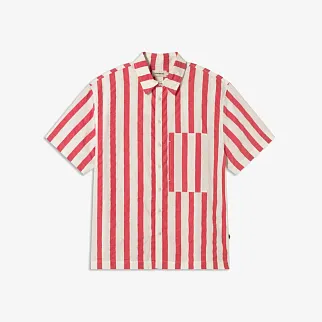 Рубашка Thinking Mu Red Maxi Stripes Kurt