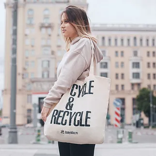 Шоппер CYCLE and RECYCLE