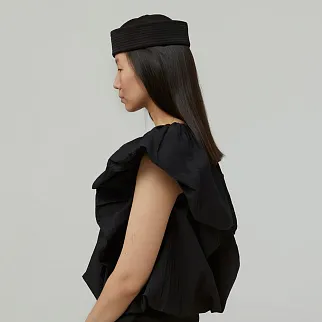 Шапка CHECK YA HEAD черная T636/1