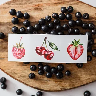 Временная татуировка Berries set