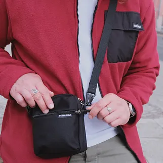 Сумка через плечо Domashka черная