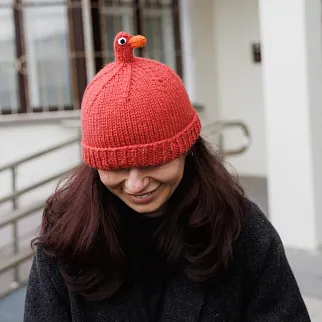 Шапка Friend Function Будь как голубь коралловый