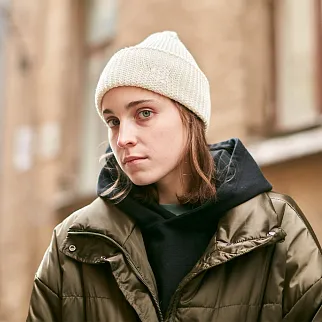 Шапка SHU белая