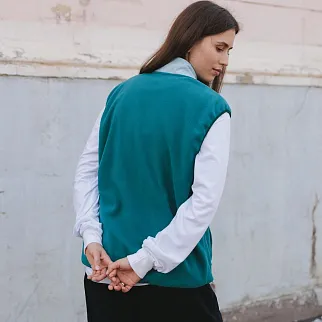 Жилетка флисовая Friend Function морская волна