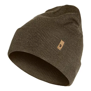 Шапка Fjallraven Classic Knit Hat Dark Olive (633)