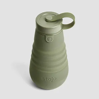 Складная бутылка Stojo Moss 592 мл
