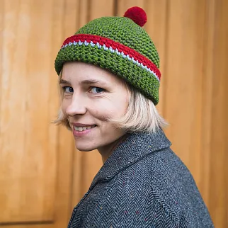 Шапка CHECK YA HEAD зеленая 2510/162