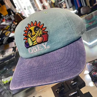 Кепка Obey Pigment Fruits 6 Panel Snapback Sea Spray Multi