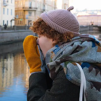 Шапка-докер Friend Function какао