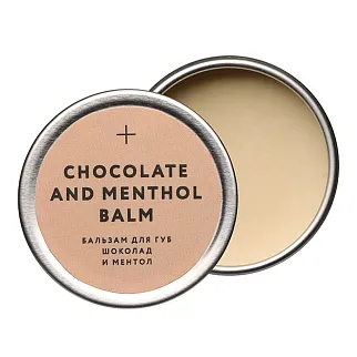 Бальзам для губ шоколад и ментол Laboratorium