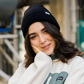 Шапка-бини Friend Function черная