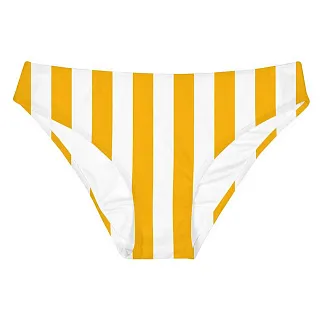 Купальник низ Dedicated Bikini Briefs Burgsvik Big Stripes Yellow
