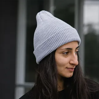 Шапка Kusto One светло-серая