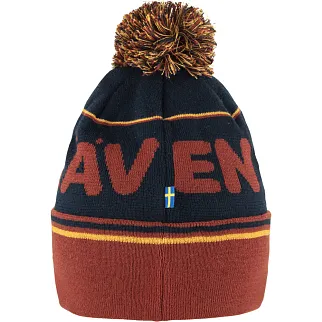 Шапка Fjallraven Pom Hat Autumn Leaf / Dark Navy