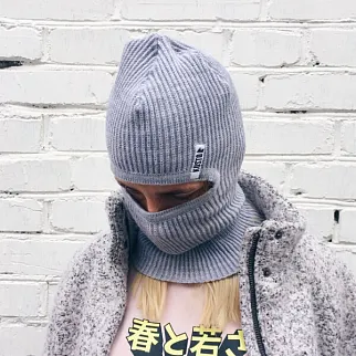 Балаклава Kusto Vizard серая