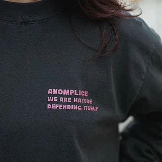 Лонгслив Akomplice Buttons Tee Vintage Black