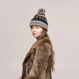 Шапка CHECK YA HEAD разноцветная 2558/1