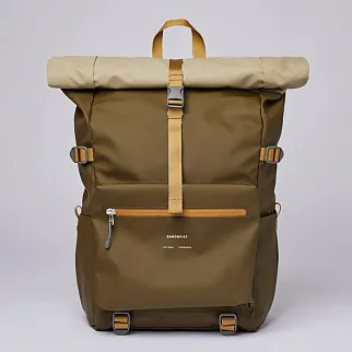 Рюкзак Sandqvist Ruben 2.0 Multi Leaf Green Olive