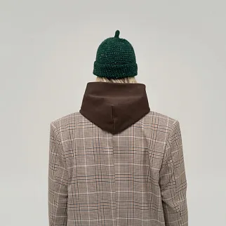 Шапка CHECK YA HEAD зелёная 2467/154