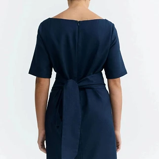 Платье Thinking Mu Navy Hemp Kieran