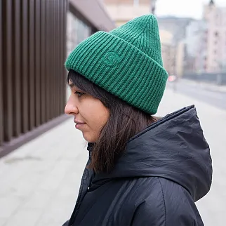 Высокая шапка SHU зеленая
