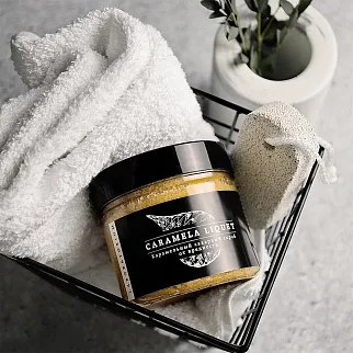 Карамельный сахарный скраб от вредности Laboratorium