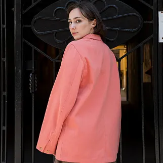 Рабочая рубашка Friend Function лососевая унисекс