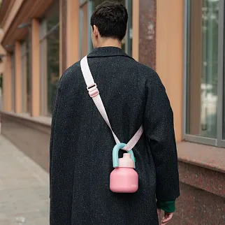 Термос Chako Lab Linlin Pot Raspberry 1000мл