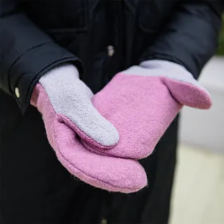 Варежки Friend Function Розовые