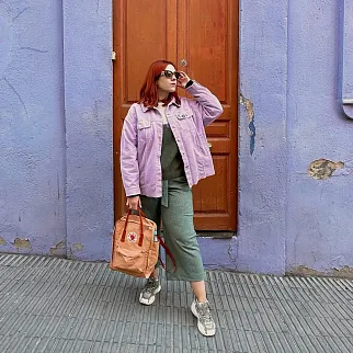 Рюкзак Fjallraven Kanken Peach Sand-Terracotta Brown (241-243)