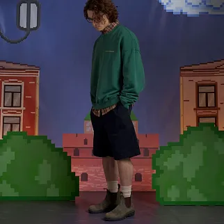 Свитшот Called a Garment X Pistols Зелёный