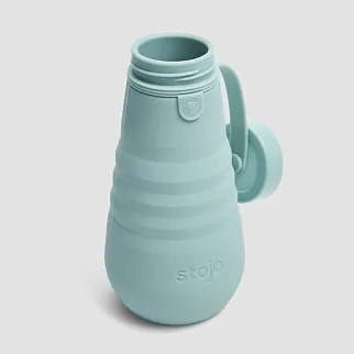 Складная бутылка Stojo Aquamarine 592 мл