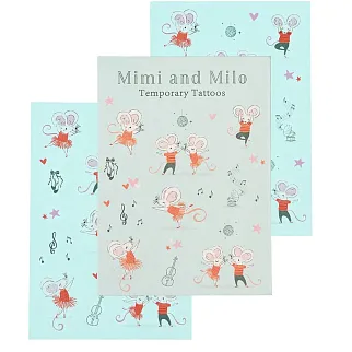 Временные татуировки REX Mimi and Milo