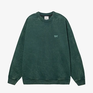 Свитшот Меч WASHED Forest Green