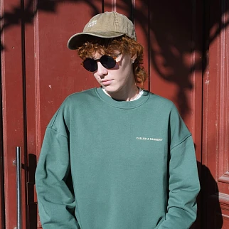 Свитшот Called a Garment X Pistols Зелёный