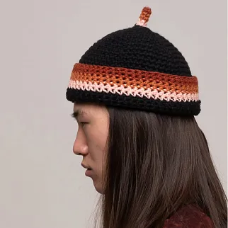 Шапка CHECK YA HEAD черная 2567/1