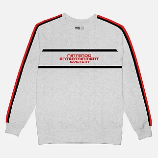 Свитшот Dedicated Malmoe NES Stripe Grey Melange мужской