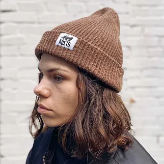 Шапка Kusto One Орех