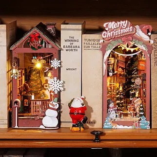 3D-пазл Robotime Christmas Indoor Scene