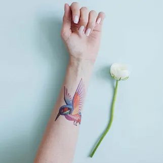 Временная татуировка King fisher