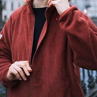 Флиска МЕЧ FLEECE ZIP Terracotta