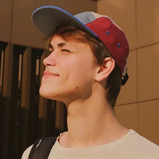 Кепка Friend Function Colorblock (синий козырек)