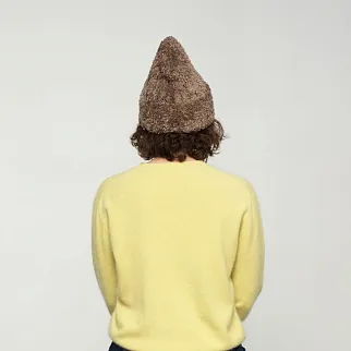 Шапка CHECK YA HEAD коричневая T1966/104