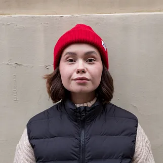 Шапка Kusto Heat SHORT красная