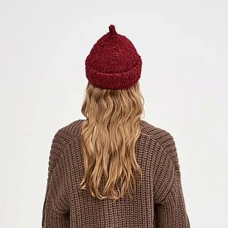 Шапка CHECK YA HEAD бордовая Т2154/28