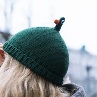 Шапка Friend Function Будь как голубь темно-зеленый