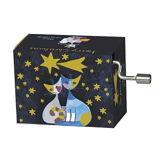 Новогодняя музыкальная шкатулка с котами Fridolin