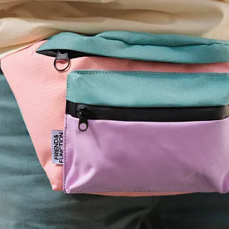 Сумка на пояс Friend Function нежный colorblock большая хорошая